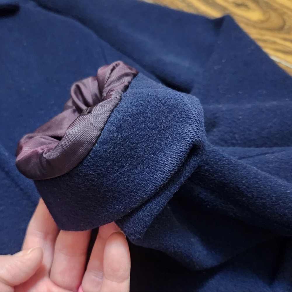 Mackintosh Wool Navy Pea Coat Sz 10 Save 15%! - Picture 9 of 16